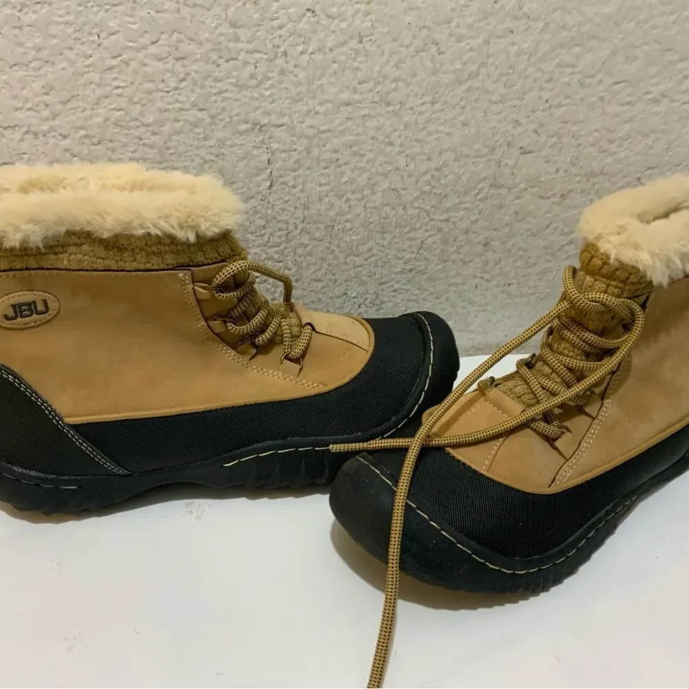 JBU Women's Jane Pull-On Waterproof Cold-Weather Boots 10M